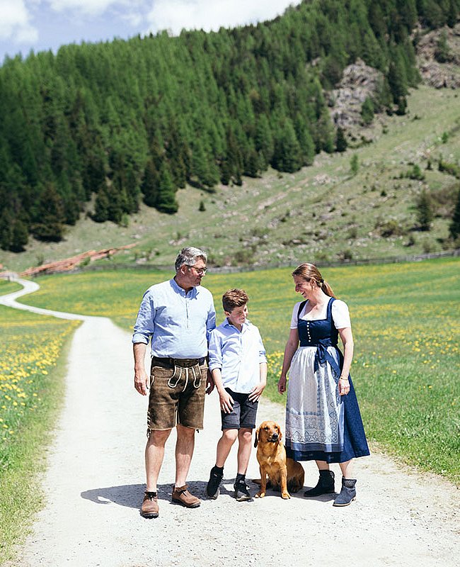 La famille du Falknerhof