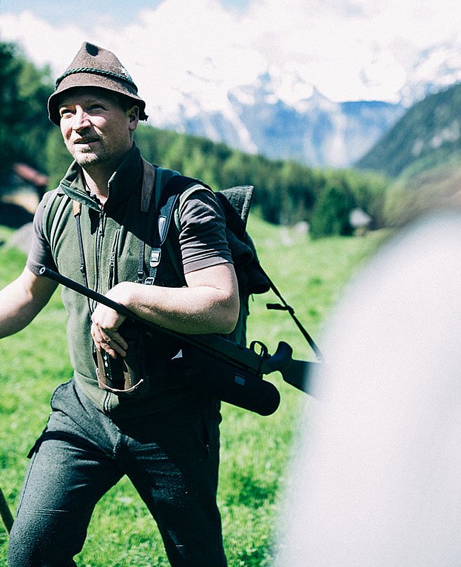 La chasse dans la vallée Ötztal