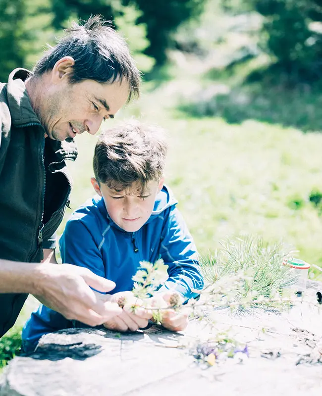 La nature au bout des doigts La nature au bout des doigts