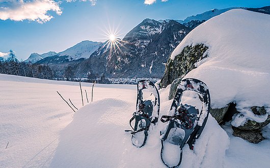 Randonnée d'hiver à Umhausen