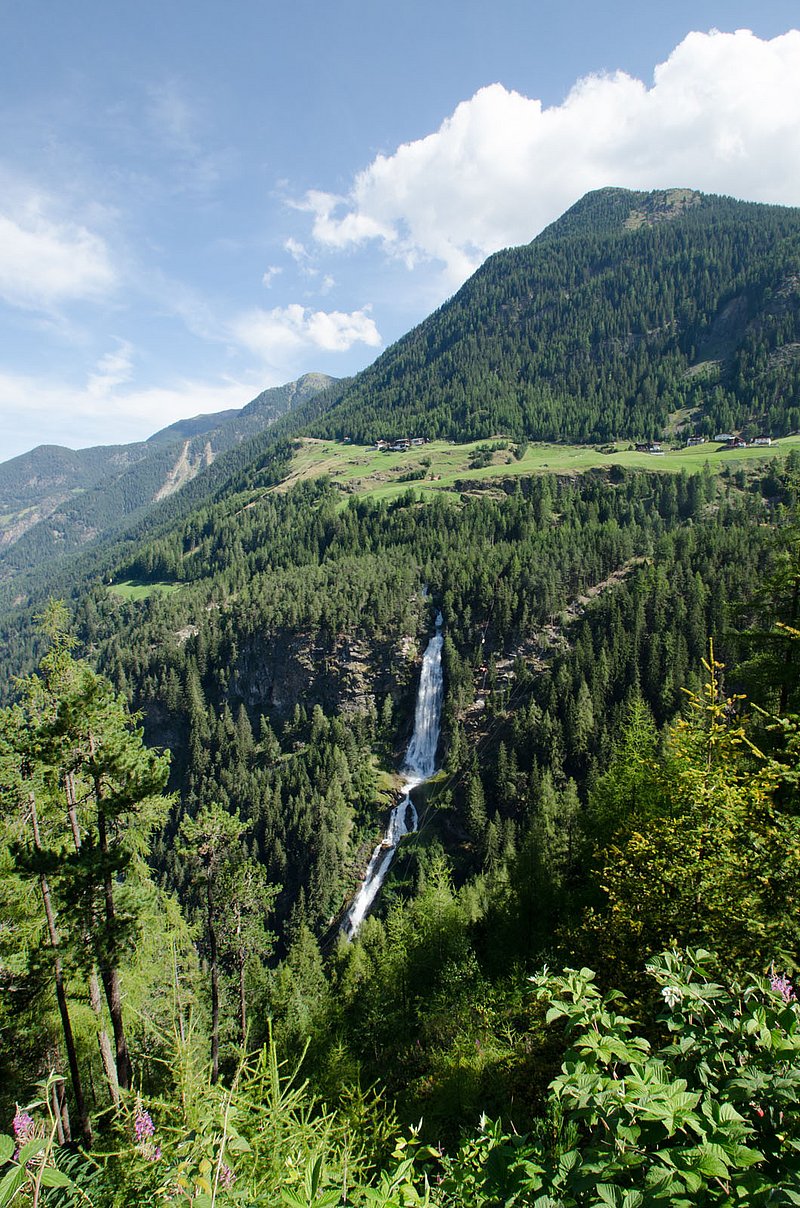 Chutes Stuibenfall - vallée Ötztal