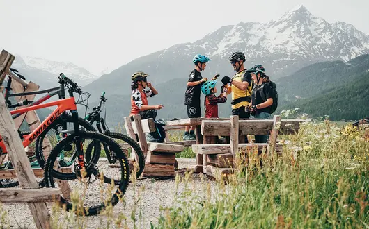 VTT en montagne
