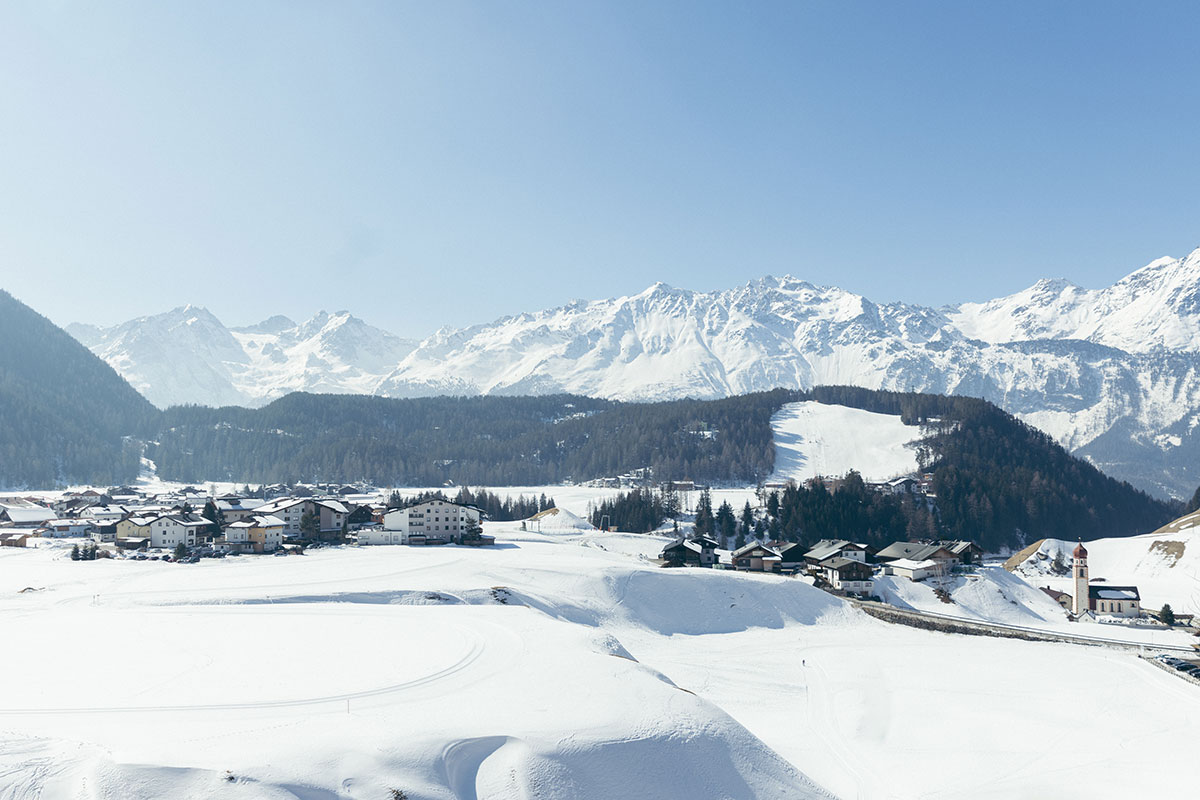 L'hiver dans la vallée Ötztal